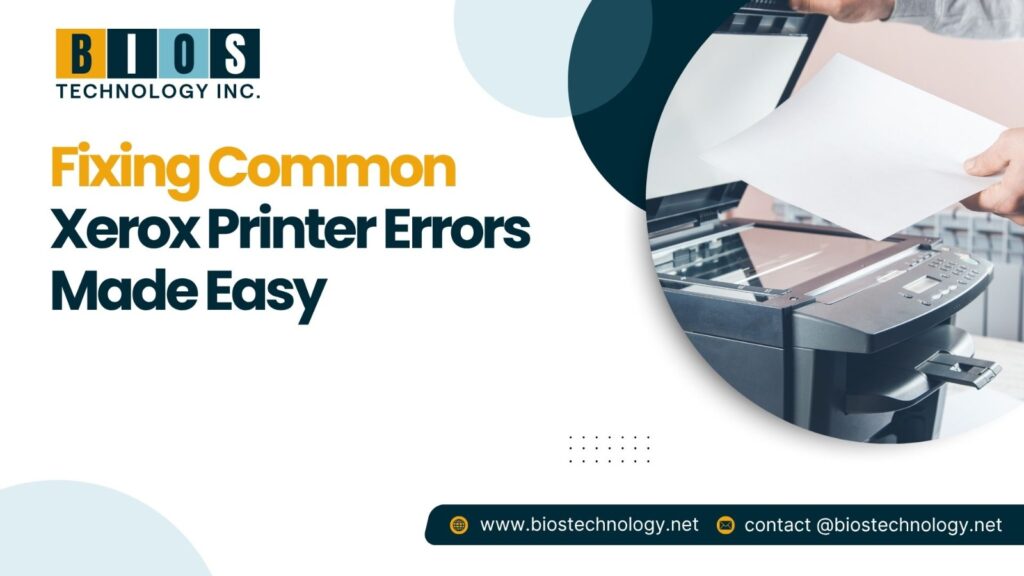 Common Xerox Printer Errors