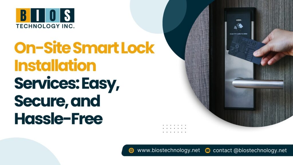 On-Site Smart Lock Installation Services