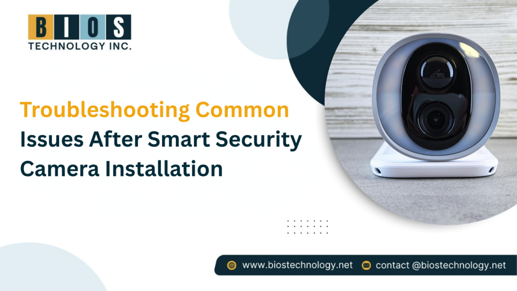Smart Security Camera Installation