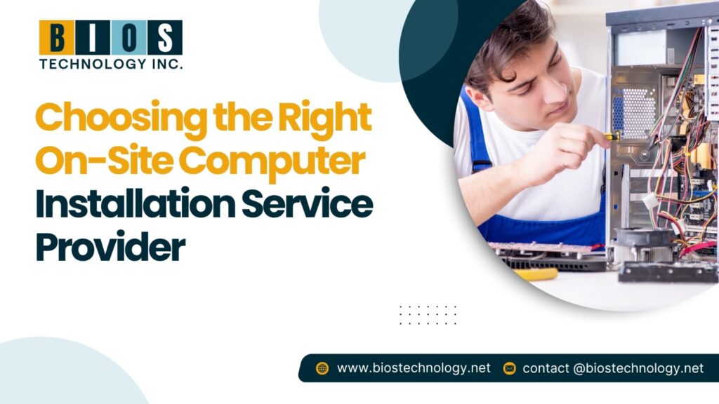 On-Site Computer Installation Service Provider