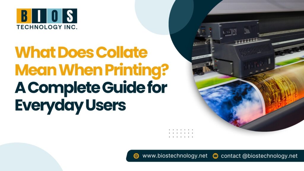 Collate Mean When Printing