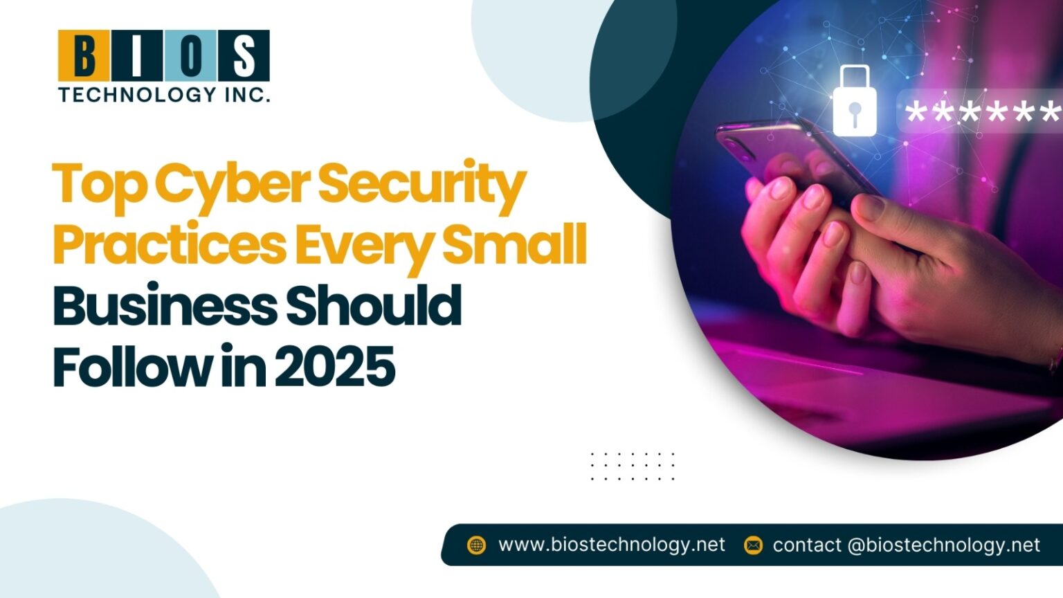 Top Cyber Security Practices Every Small Business Should Follow in 2025