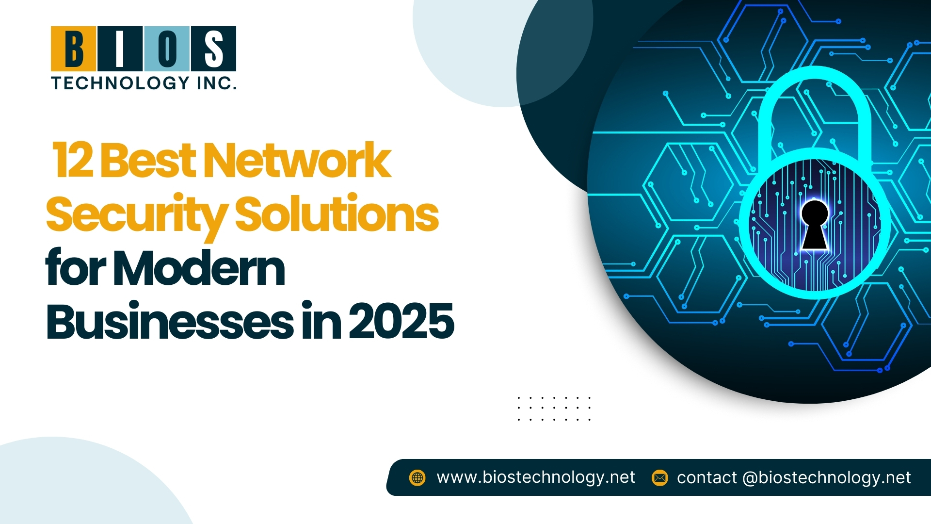 12 Best Network Security Solutions for Modern Businesses in 2025