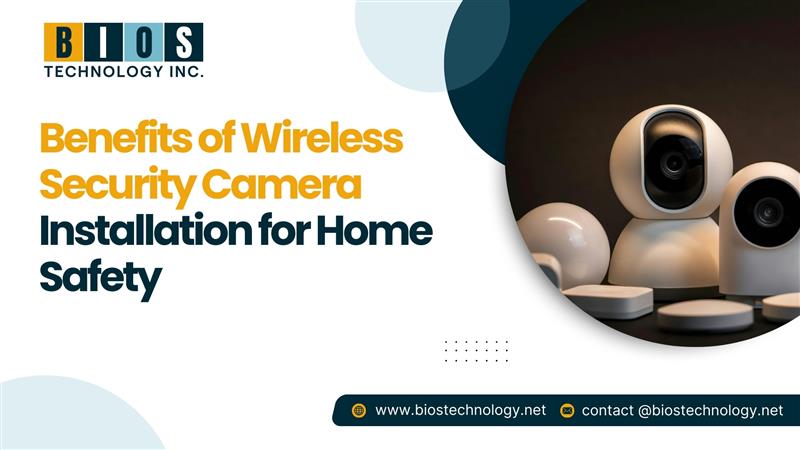 Wireless Security Camera Installation