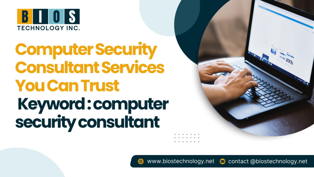 Computer Security Consultant Services