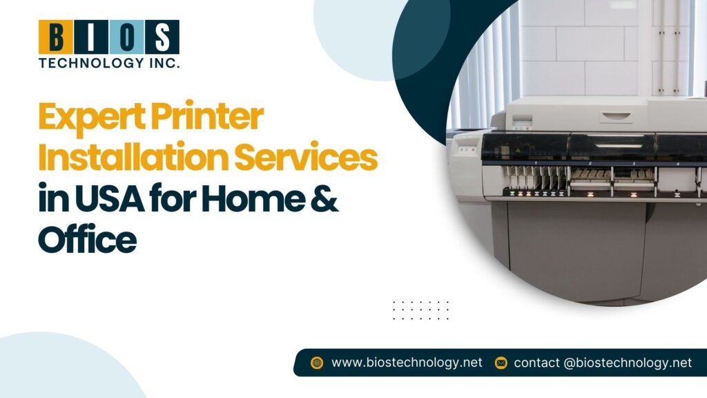 Expert Printer Installation Services in USA