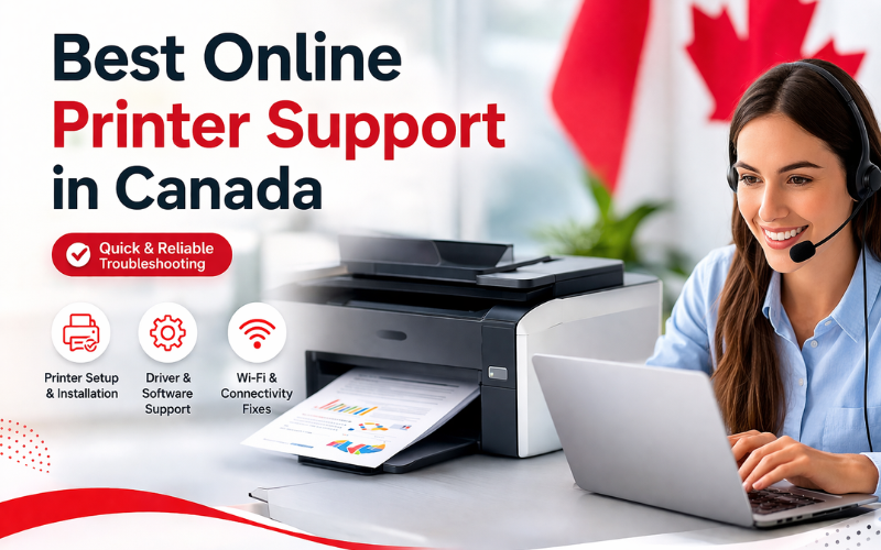 best online printer support in Canada