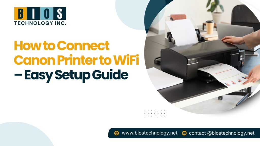 How to Connect Canon Printer to WiFi