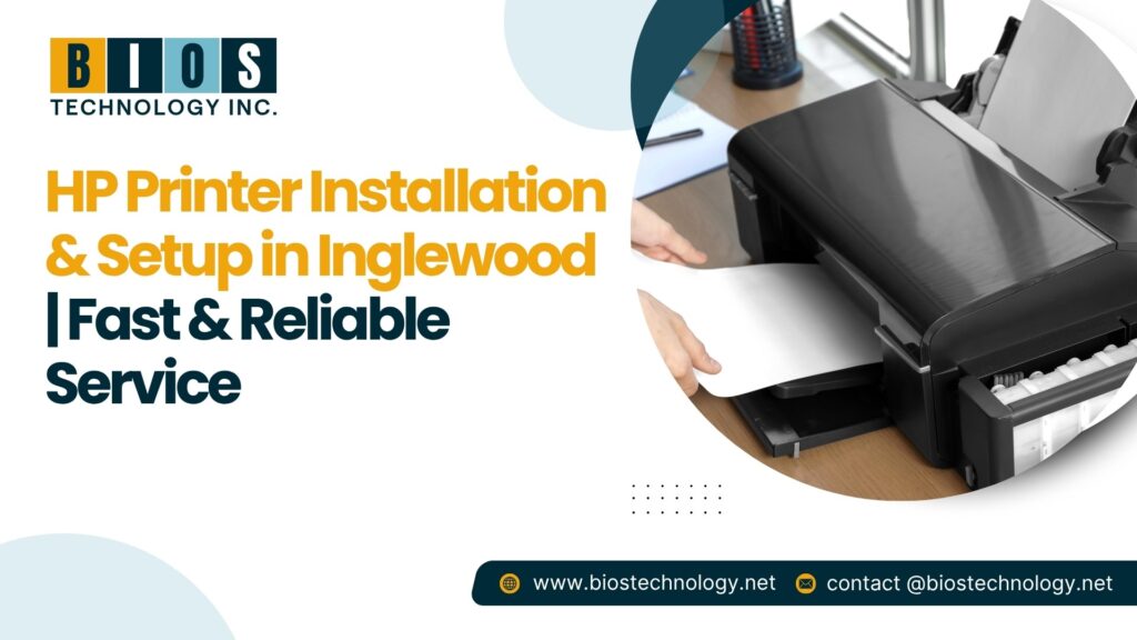 HP Printer Installation & Setup in Inglewood