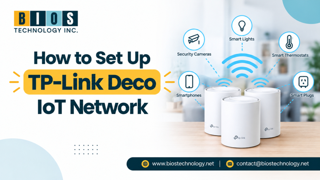 TP-Link Deco IoT Network Setup